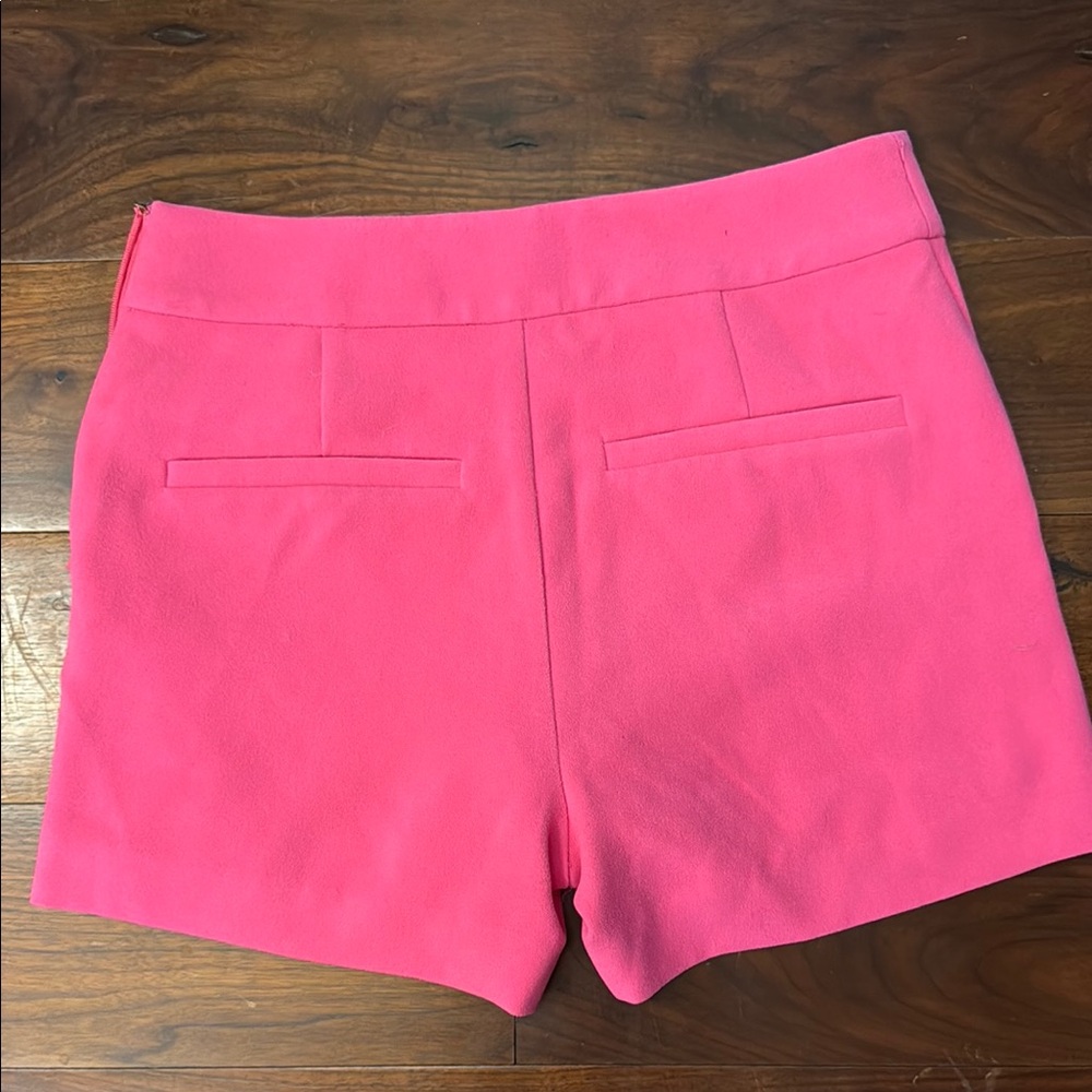 Marie Oliver High Waist Pink Shorts - Picture 2 of 3